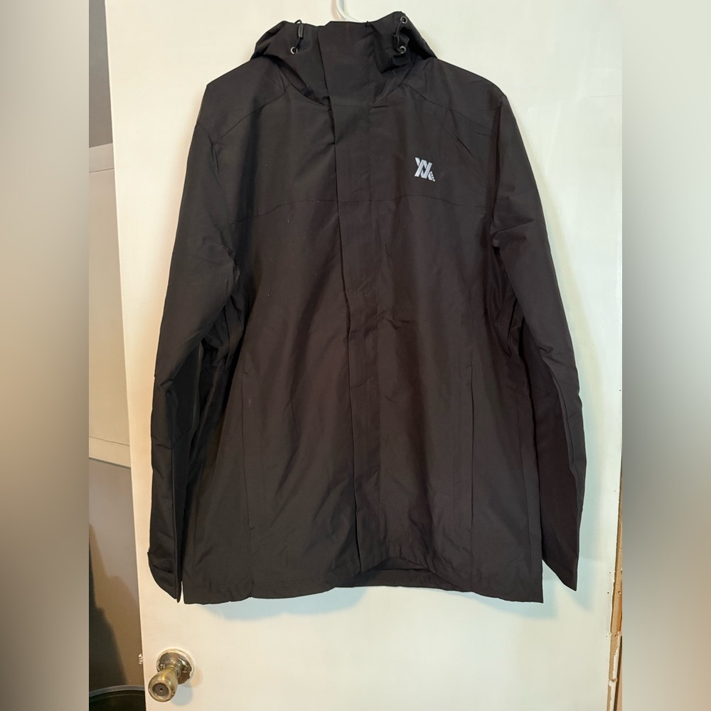 DIXXON Black Performance Jacket Lightweight Water-Resistant